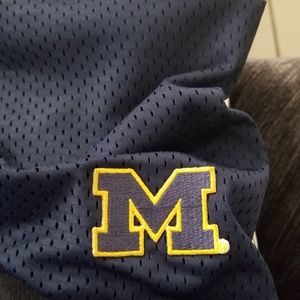 Michigan gym shorts